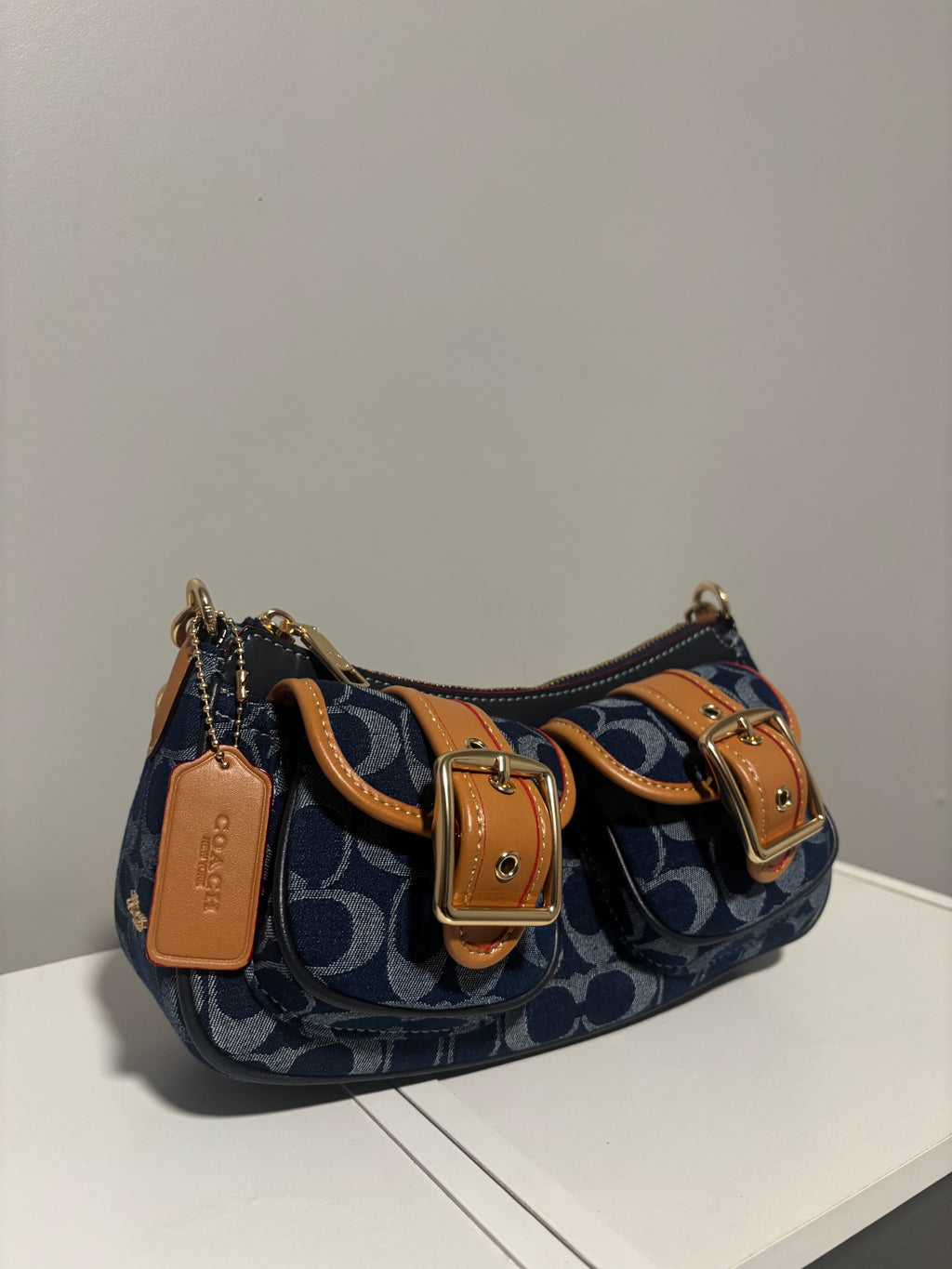 Blue Denim Ashton Bag