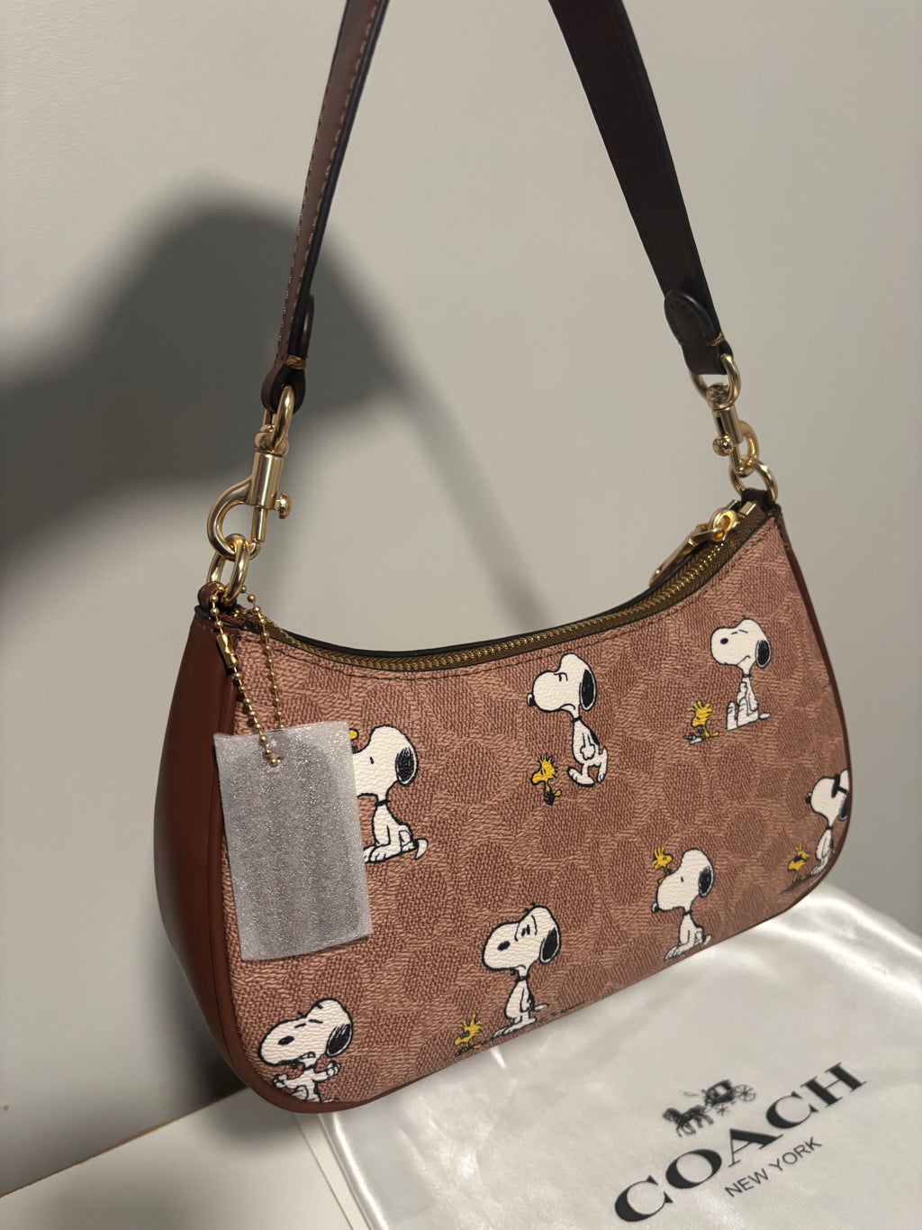 Peanut Snoopy Teri Shoulder Bag