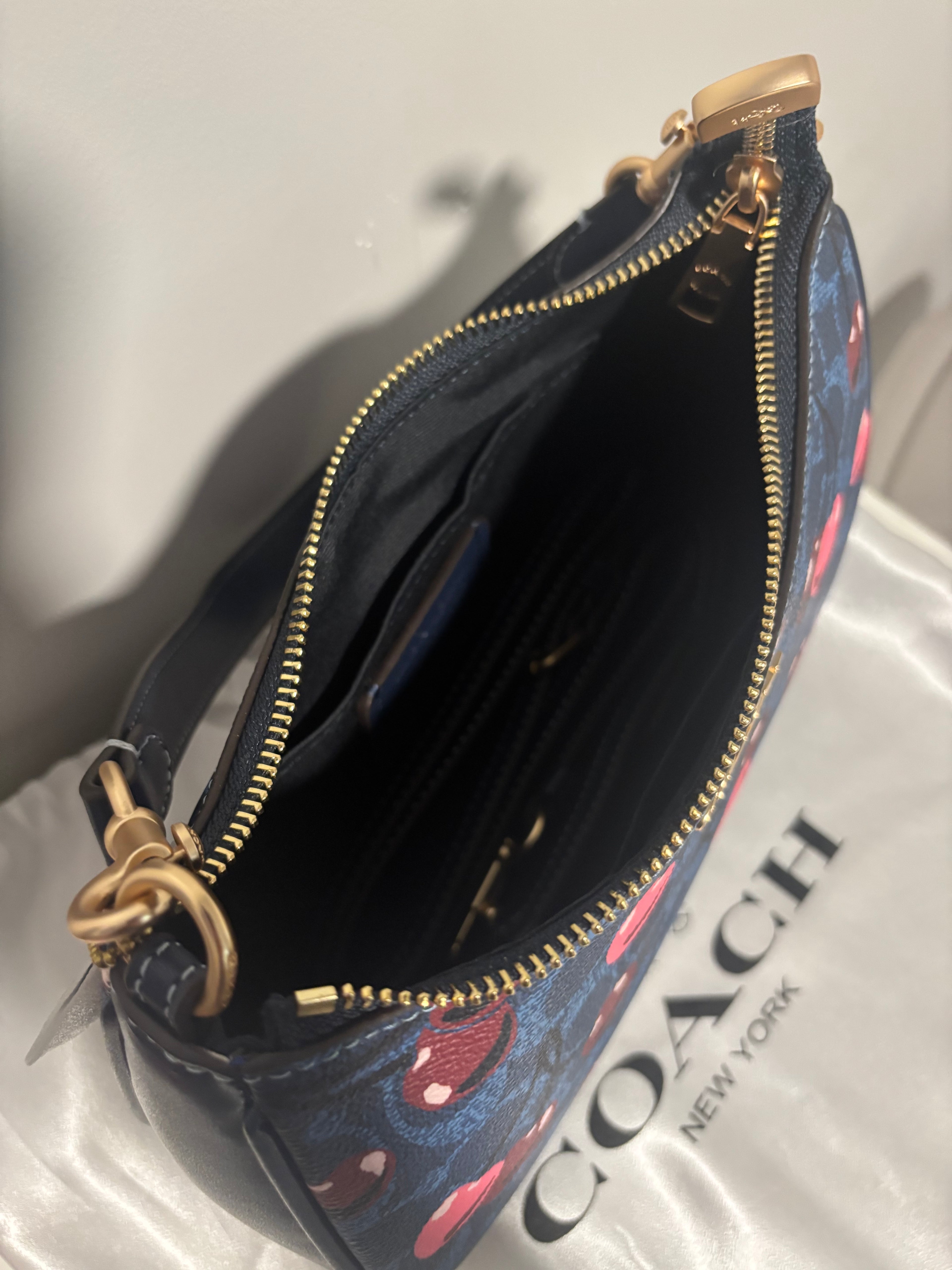 Blue Cherry Teri Shoulder Bag