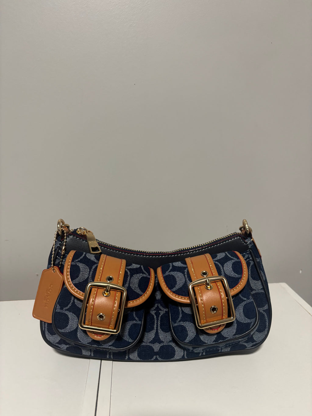 Blue Denim Ashton Bag