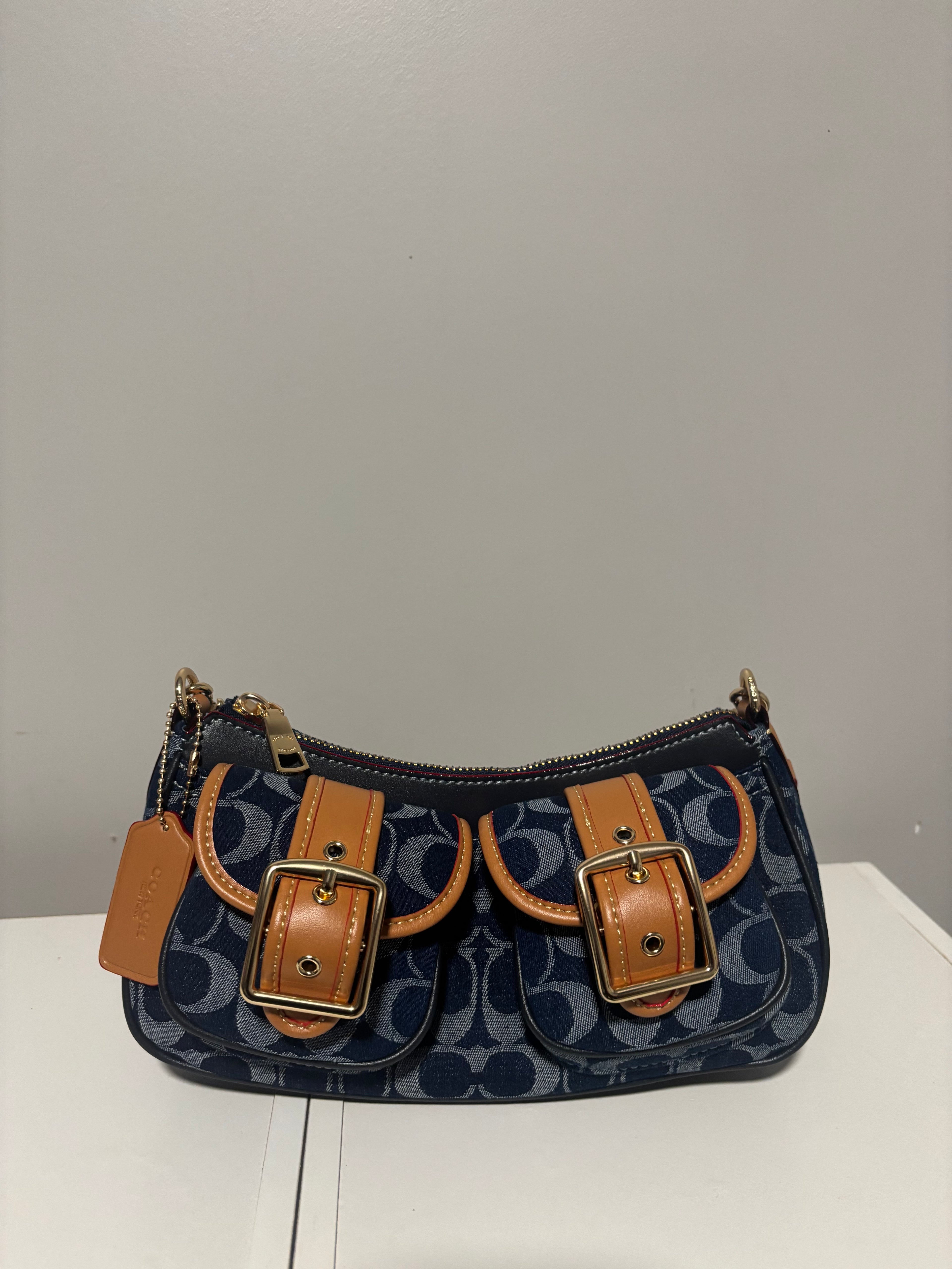 Blue Denim Ashton Bag